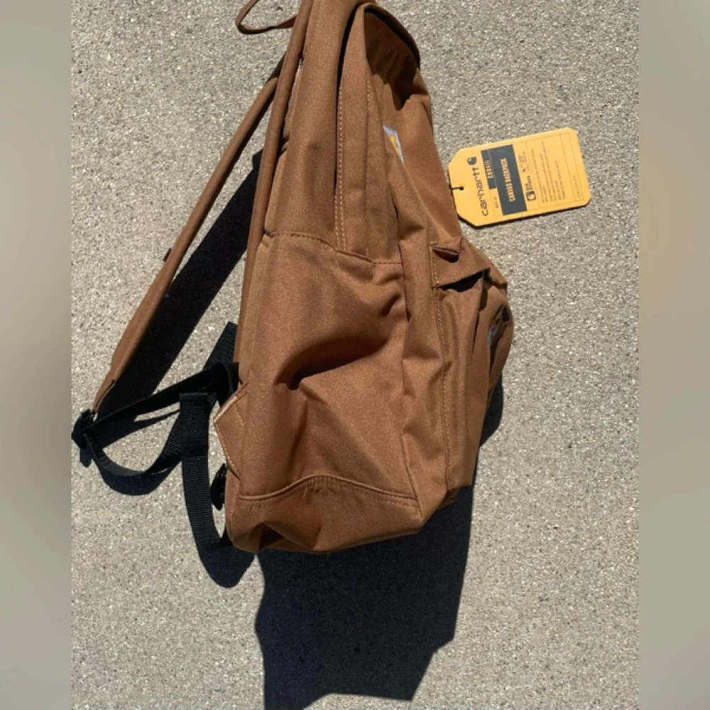 CARHARTT CANVAS BACKPACK PADDED SHOULDER STRAPS MESH SIDE POCKETS NEW WITH TAGS